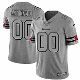 Nike Buccaneers Customized 2019 Gray Gridiron Gray Vapor Untouchable Limited Jersey,baseball caps,new era cap wholesale,wholesale hats